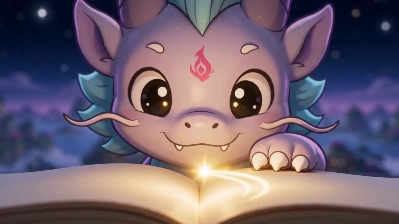 ZuZu comes to life from an open storybook
